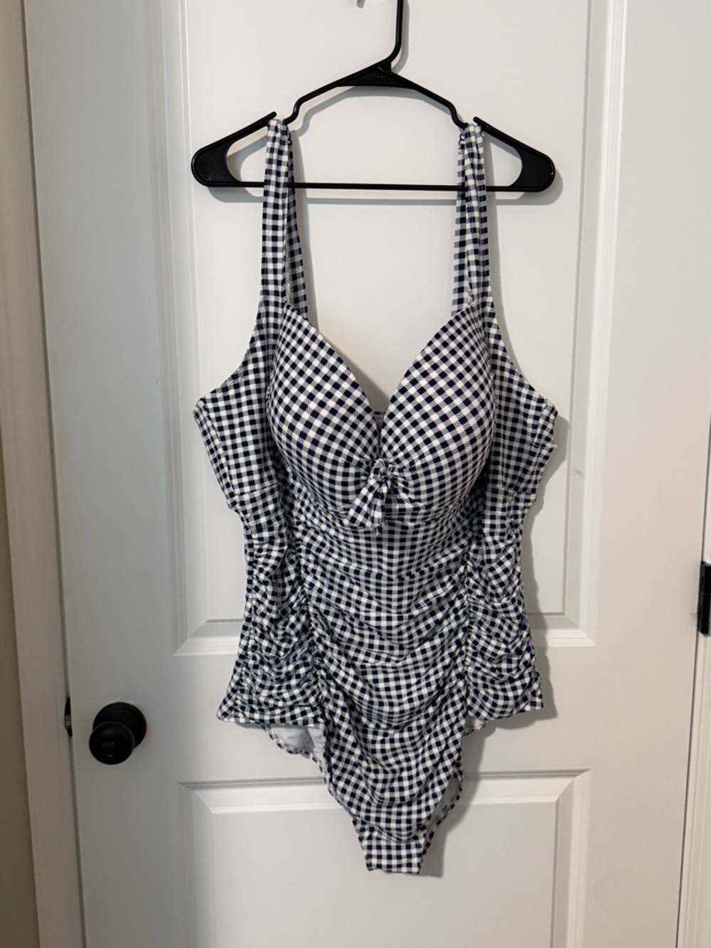 torrid Black and White Gingham One-Piece Swimsuit
